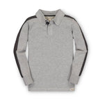 Long Sleeve Organic Sweater Polo - Baby