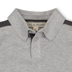 Long Sleeve Organic Sweater Polo - Baby