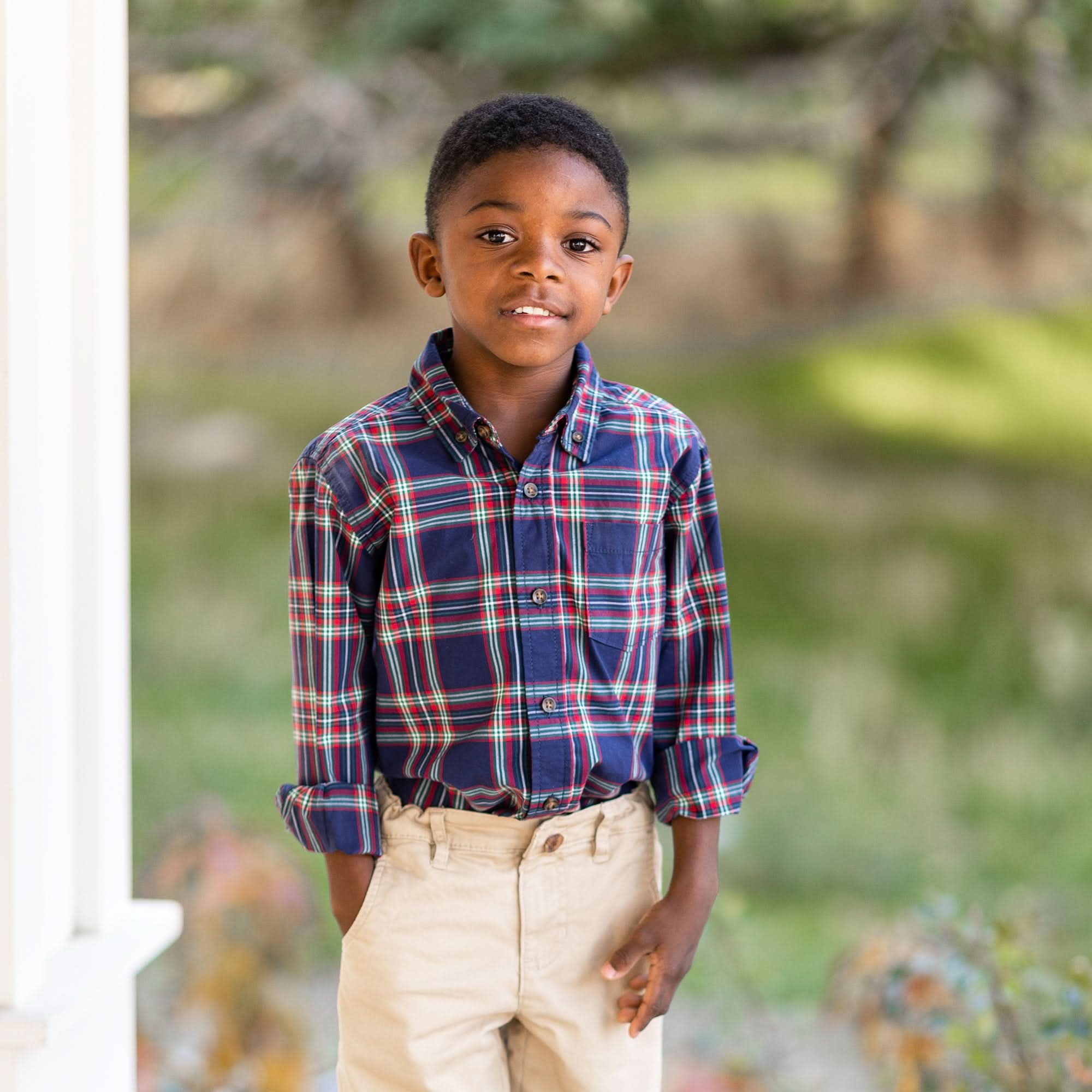 Stretch Poplin Button Down Shirt