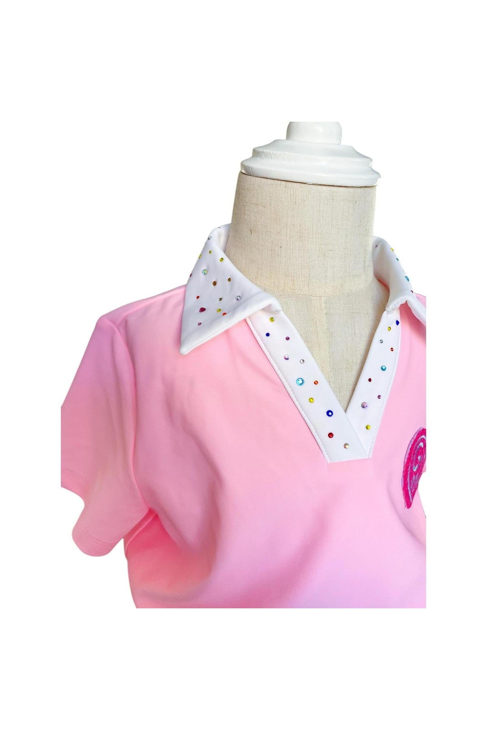 Girl Power Athletic Top and Skort Set
