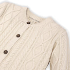 Cable Peplum Cardigan - Baby