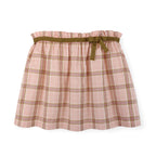 Gathered Skirt with Ribbon