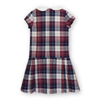 Organic Peter Pan Collar Pleated Dress