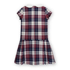 Organic Peter Pan Collar Pleated Dress - Baby