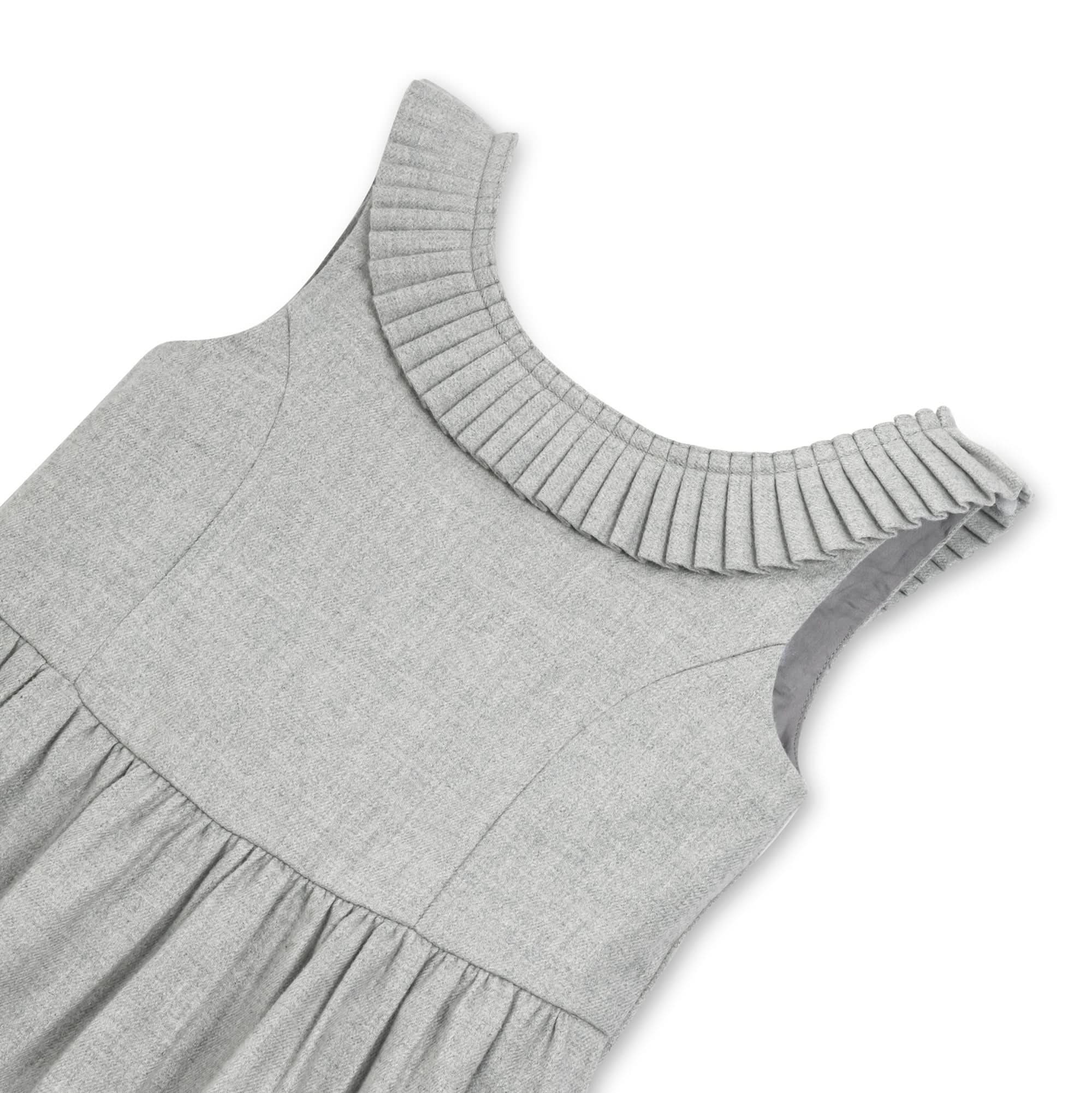 Pleated Collar Party Dress