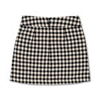 Flannel Mini Skirt