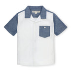 Linen Short Sleeve Camp Shirt