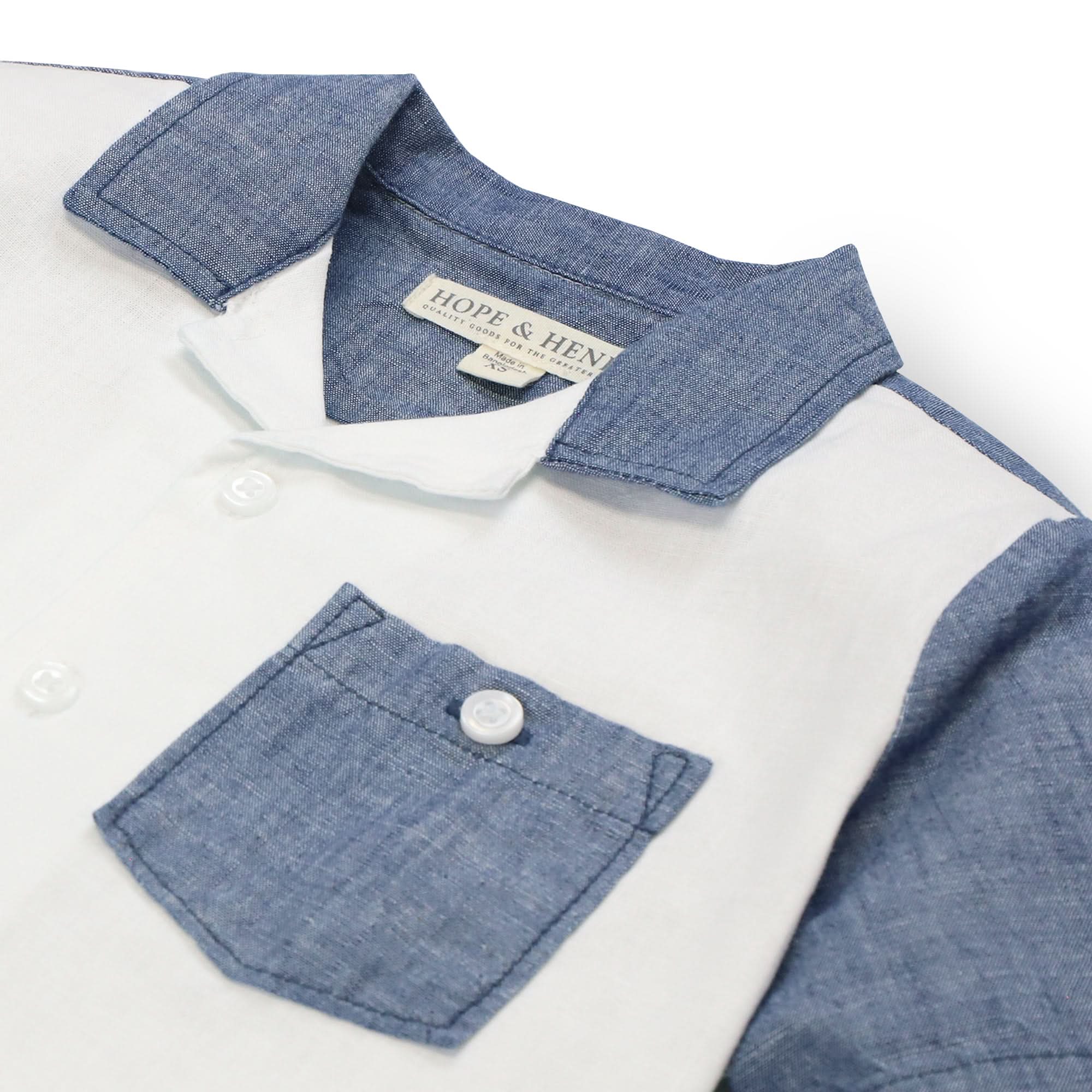 Linen Short Sleeve Camp Shirt