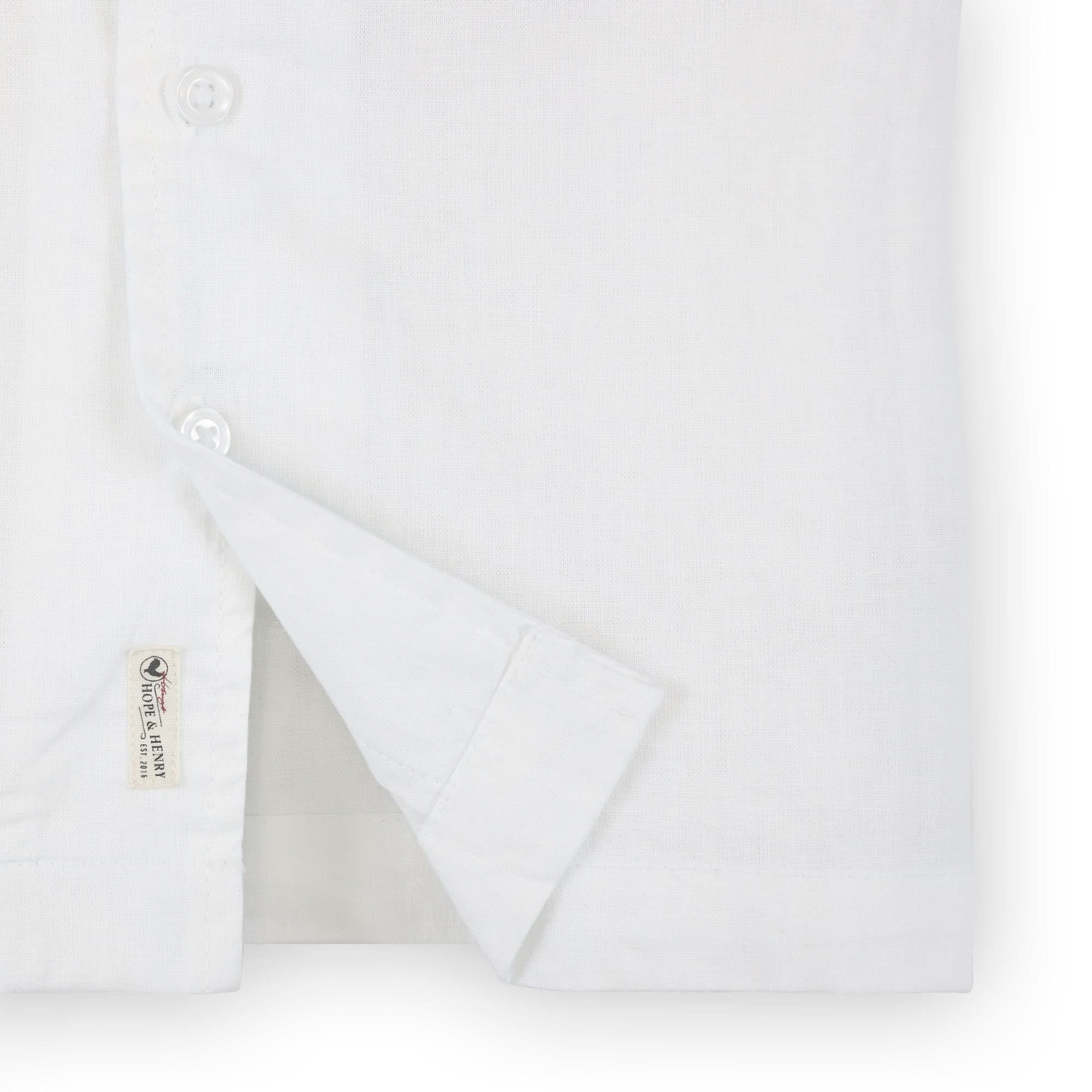 Linen Short Sleeve Camp Shirt