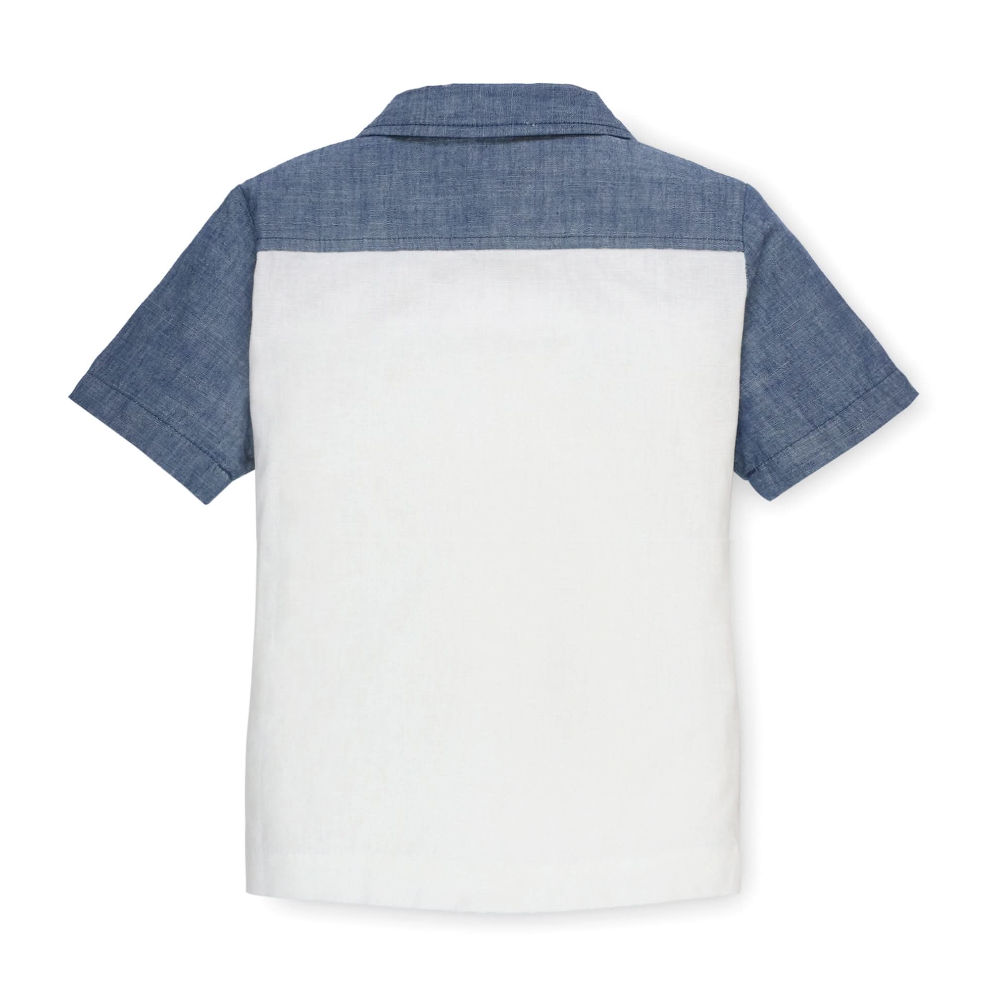 Linen Short Sleeve Camp Shirt
