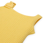 Yellow Bow Sweater Tank