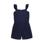 Flutter Button Front Romper
