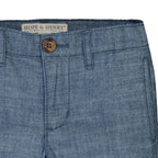 Organic Chambray Suit Pant