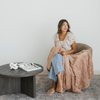 Patterned Faux Fur Throw Blanket