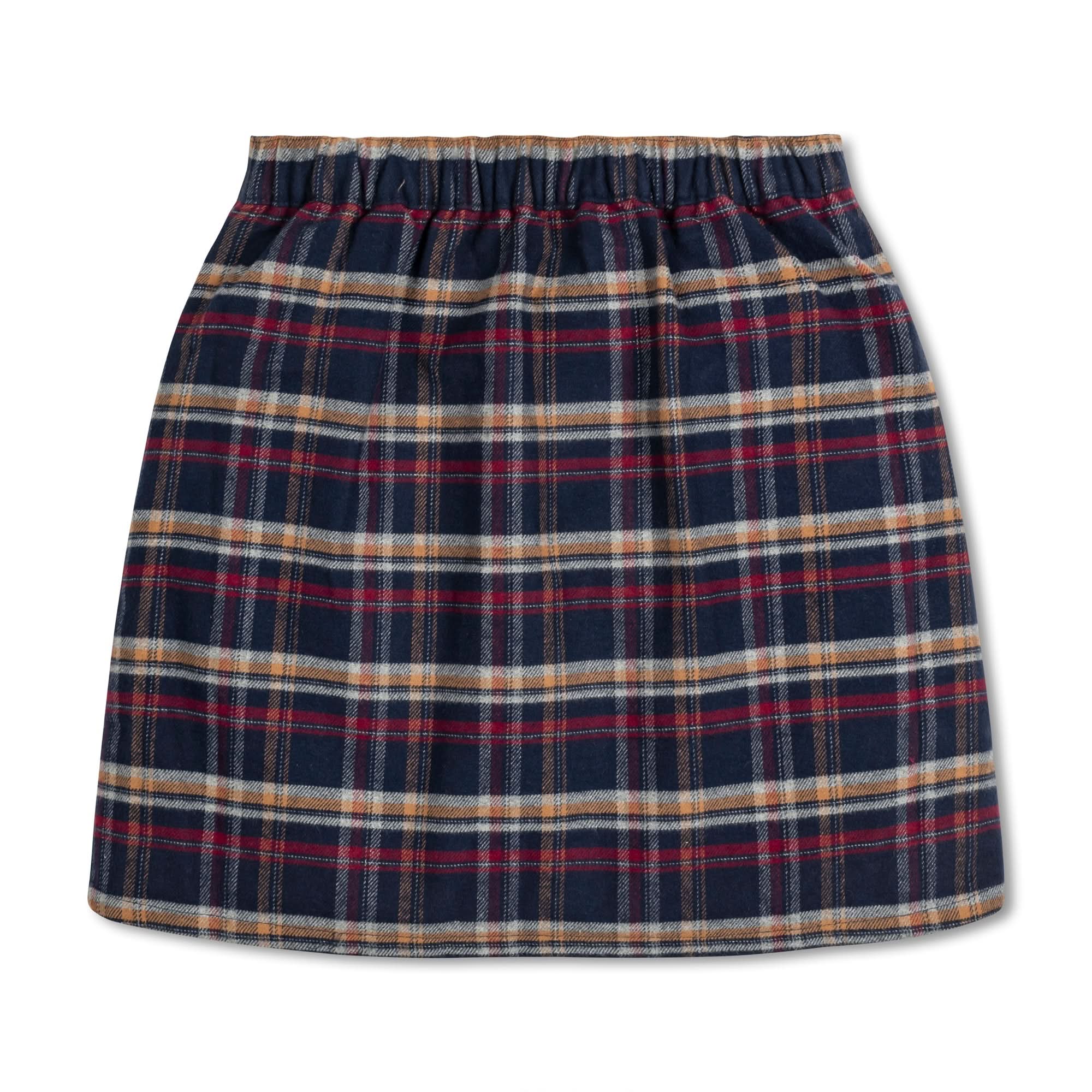 Flannel Ruffle Organic Skirt