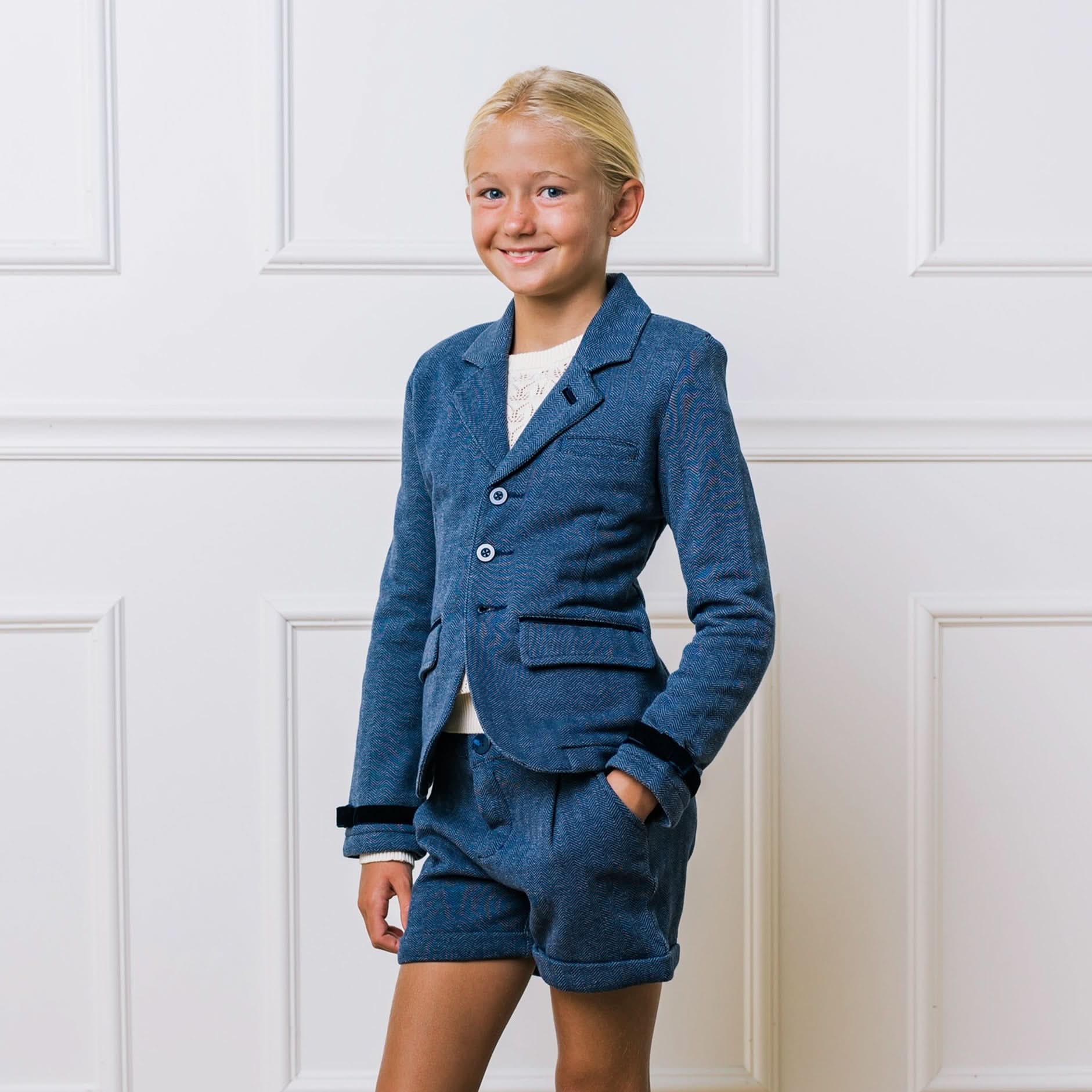 Dressy Fleece Riding Blazer