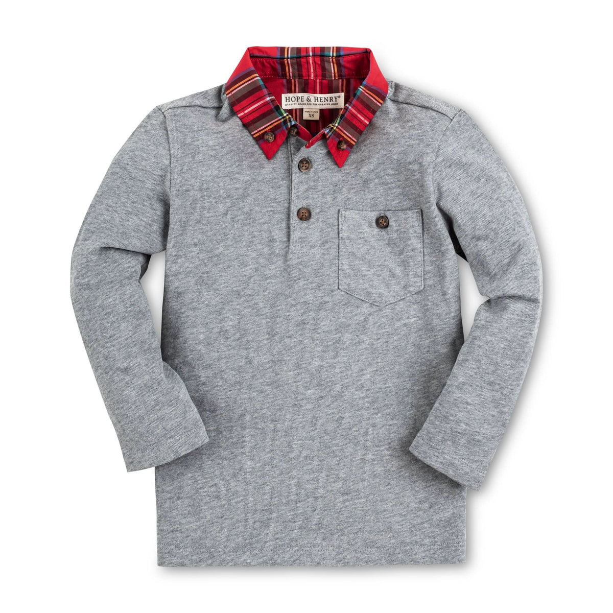 Long Sleeve Polo Shirt
