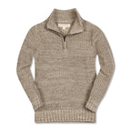 Half Zip Pullover Organic Sweater