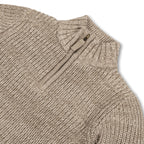 Half Zip Pullover Organic Sweater