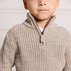 Half Zip Pullover Organic Sweater