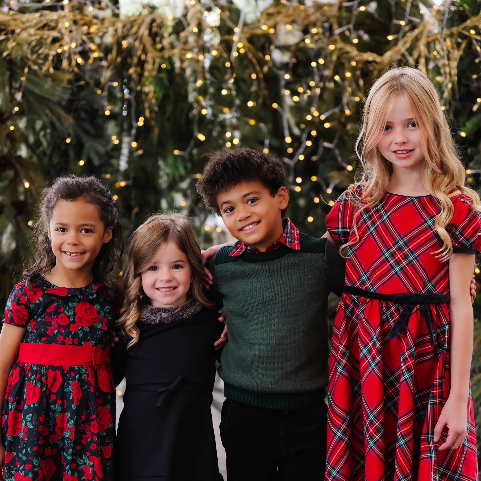 Ruffle Collar Party Dress - Baby