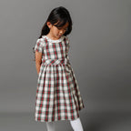 Ruffle Collar Organic Party Dress