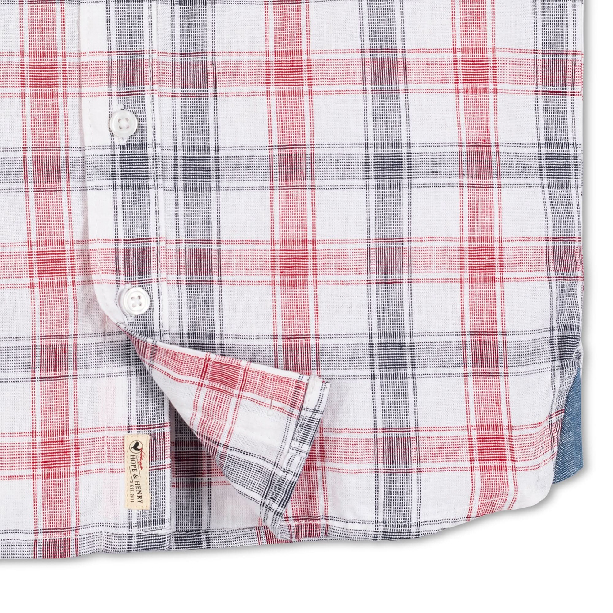 Boys Linen Short Sleeve Shirt