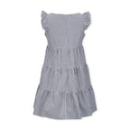 Flutter Sleeve Organic Tiered Dress