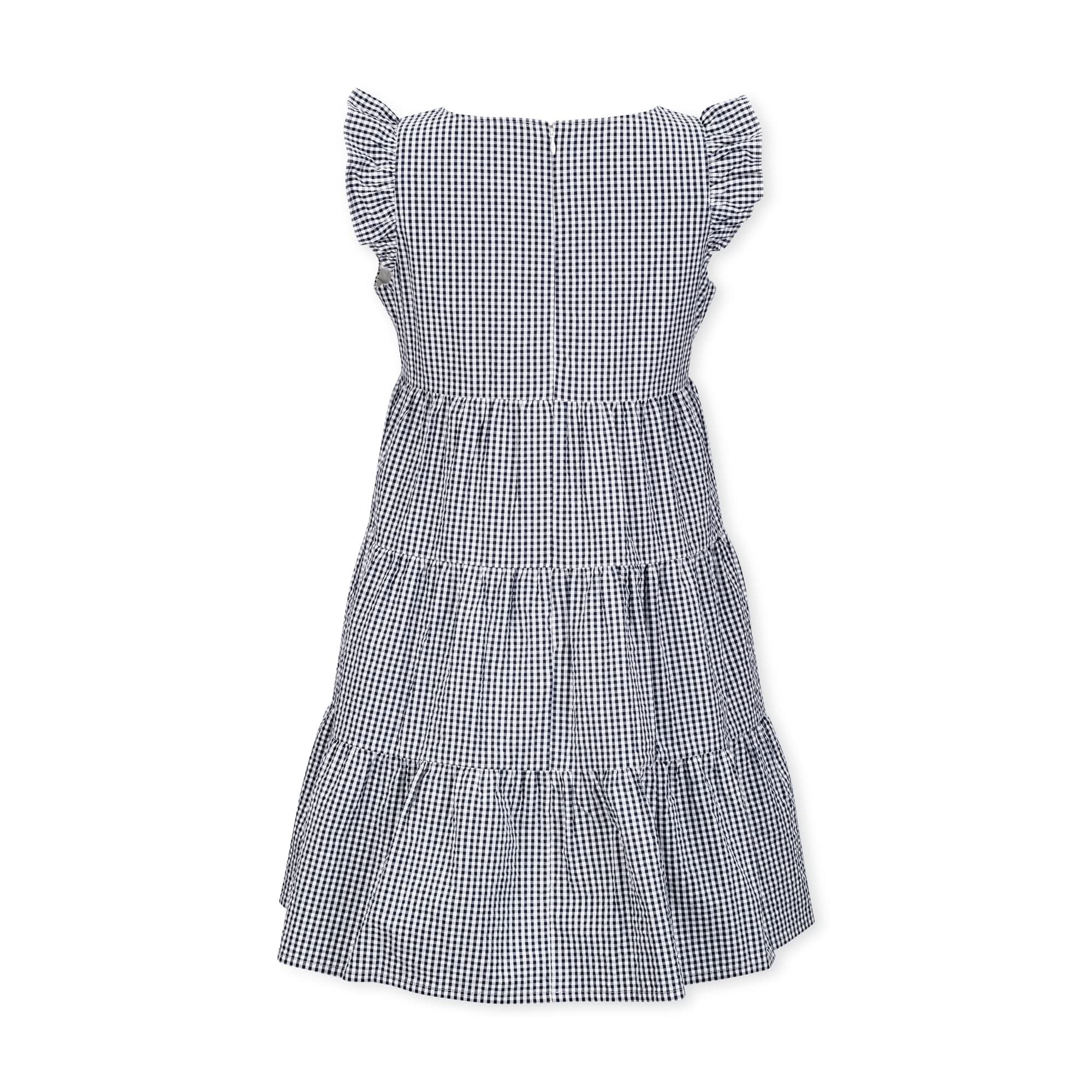 Flutter Sleeve Organic Tiered Dress