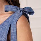 Bow Shoulder Organic Jumpsuit