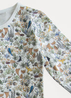 Foxy Forest Two Piece Pajama Set