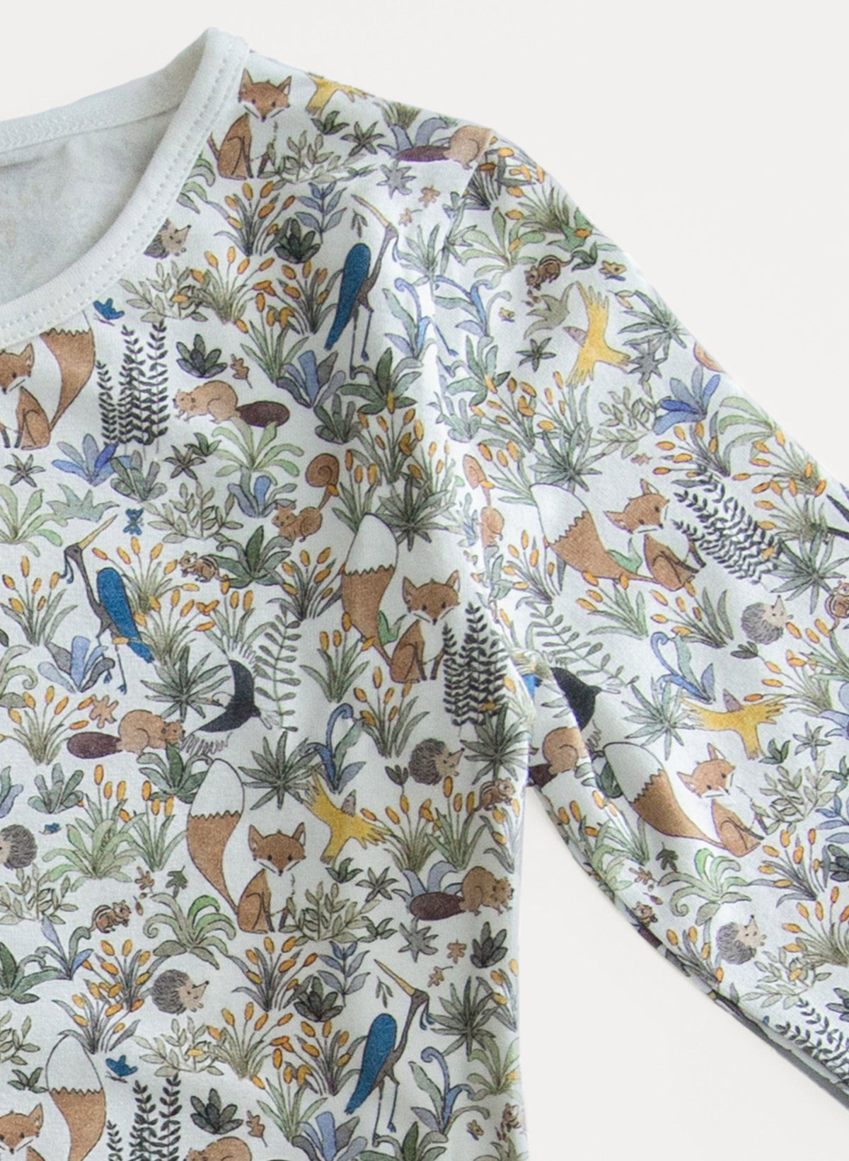 Two Piece Pajamas - Foxy Forest