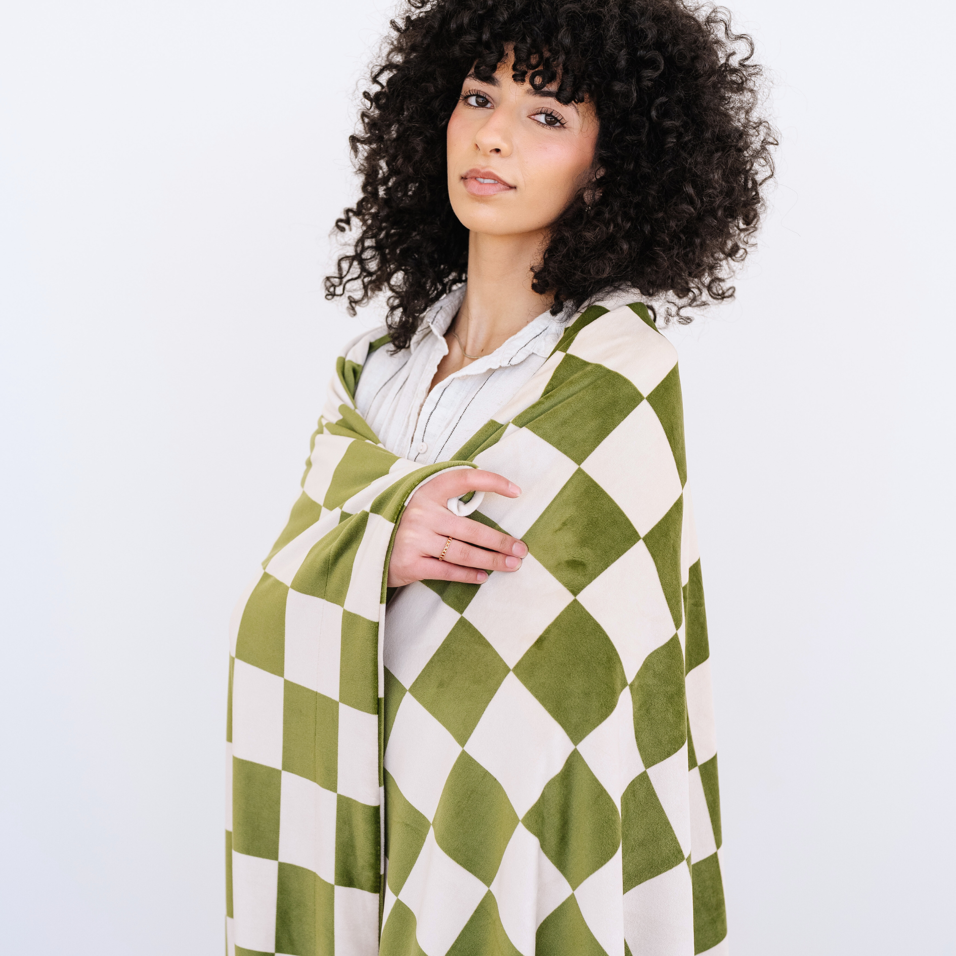 Minky Stretch XL Throw Blanket