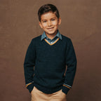 Organic V-Neck Sweater