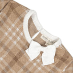 Organic Bow Sweater Dress