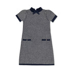 Organic Ruffle Edge Sweater Dress