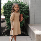 Organic Cable Bodice Sweater Dress