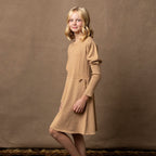 Organic Cable Bodice Sweater Dress