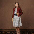 Organic Stretch Poplin Sash Dress