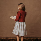 Organic Stretch Poplin Sash Dress