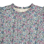 Organic Ruffle Edge Puff Sleeve Dress - Baby