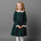 Organic Ruffle Cuff Party Dress - Baby