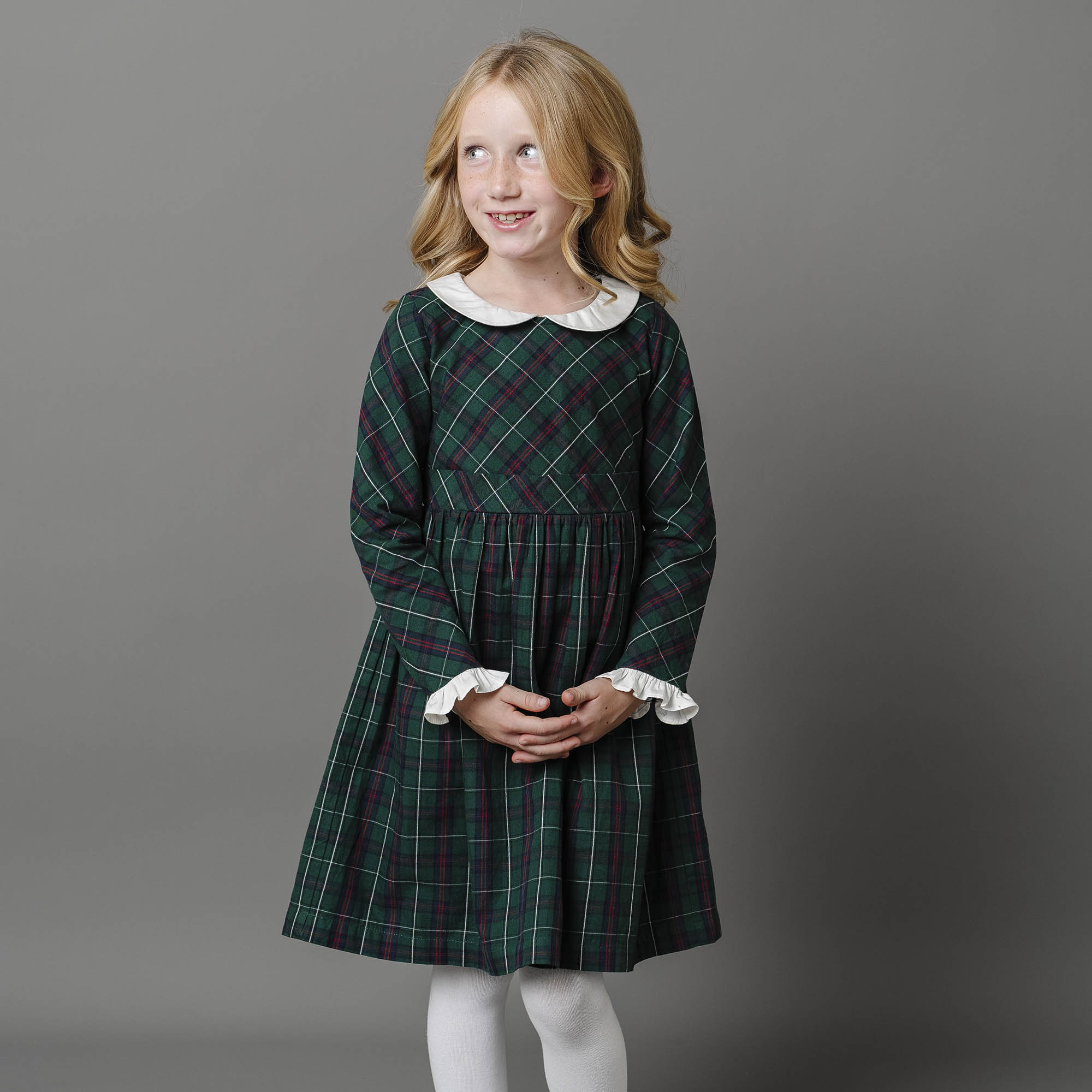 Organic Ruffle Cuff Party Dress - Baby