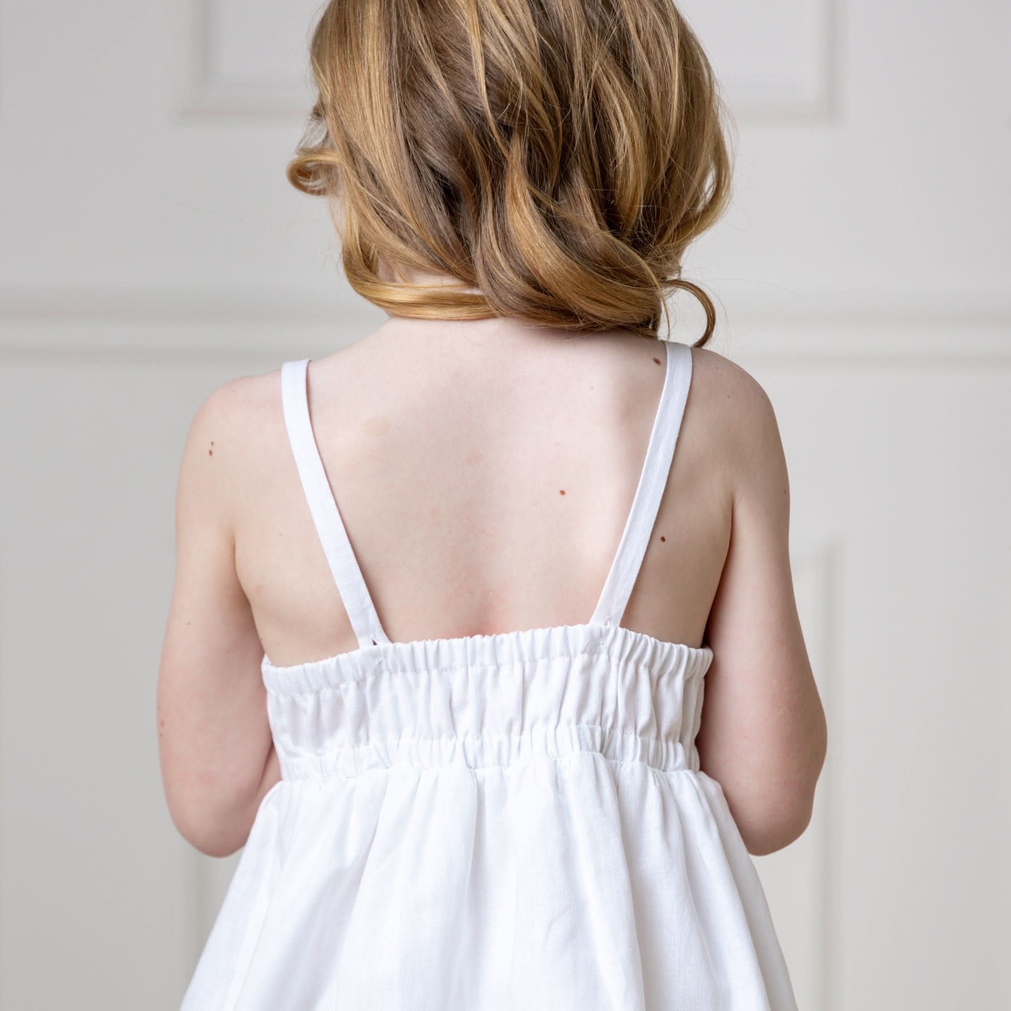 Girls Bow Front Sundress