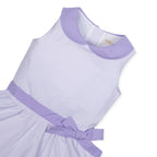 Organic Seersucker Peter Pan Collar Dress