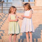 Tiered Organic Eyelet Dress