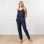 Women's Faux Top Jumpsuit