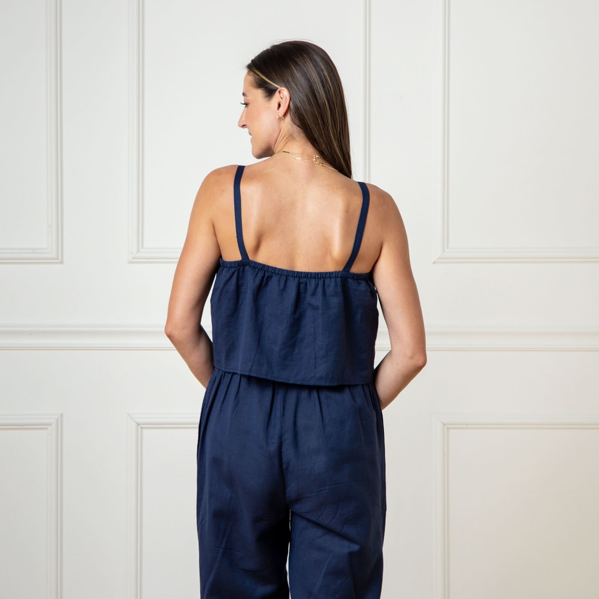 Women's Faux Top Jumpsuit