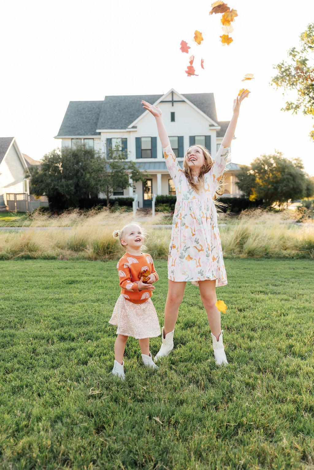 Rainbows in Fall Sweater
