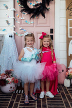 Hot Pink 3/4 Tutu Leotard